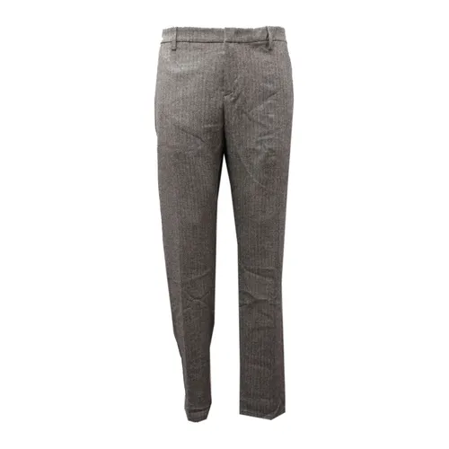 Dondup - Trousers > Chinos - Gray - Dondup - Modalova