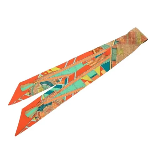 Pre-owned > Pre-owned Accessories > Pre-owned Scarves - - Hermès Vintage - Modalova