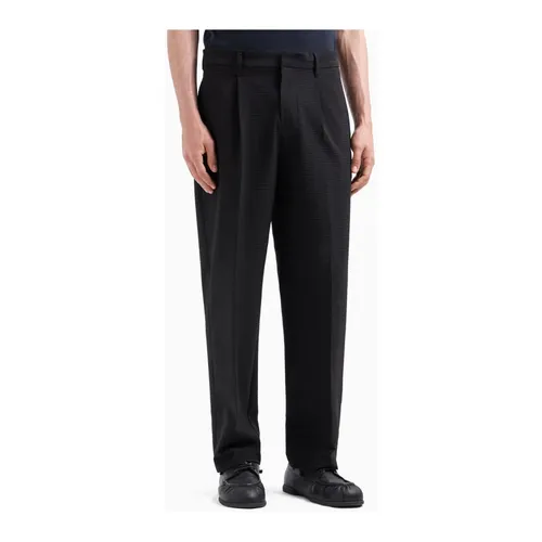 Trousers > Straight Trousers - - Emporio Armani - Modalova