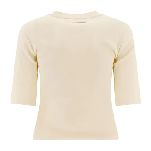 Tops > T-Shirts - - Sandbeige - Modalova