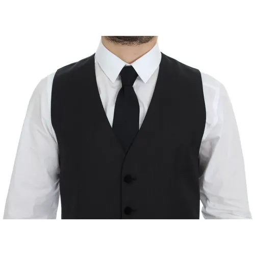 Suits > Suit Vests - - Dolce & Gabbana - Modalova