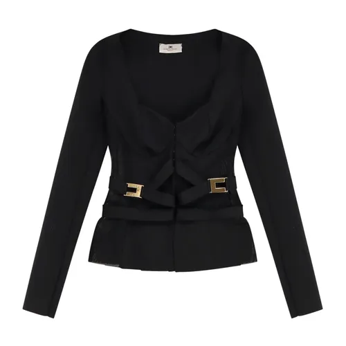 Tops > Long Sleeve Tops - - Elisabetta Franchi - Modalova