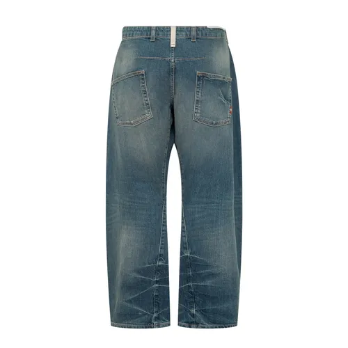Amish - Jeans > Wide Jeans - Blue - Amish - Modalova