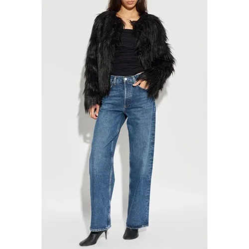 Jackets > Faux Fur & Shearling Jackets - - Stand Studio - Modalova
