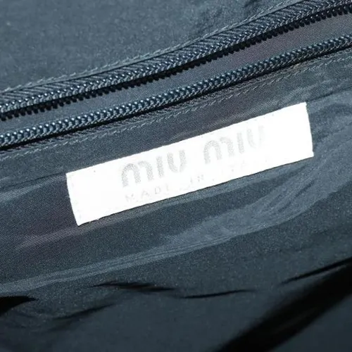 Pre-owned > Pre-owned Bags > Pre-owned Backpacks - - Miu Miu Pre-owned - Modalova