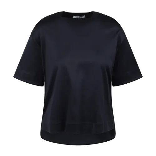 Max Mara - Tops > T-Shirts - Blue - Max Mara - Modalova