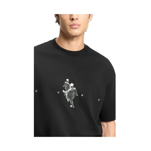 Hugo - Tops > T-Shirts - Black - Hugo - Modalova