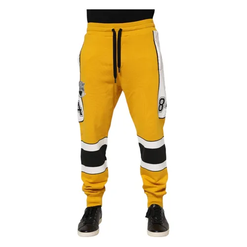 Trousers > Sweatpants - - Dolce & Gabbana - Modalova