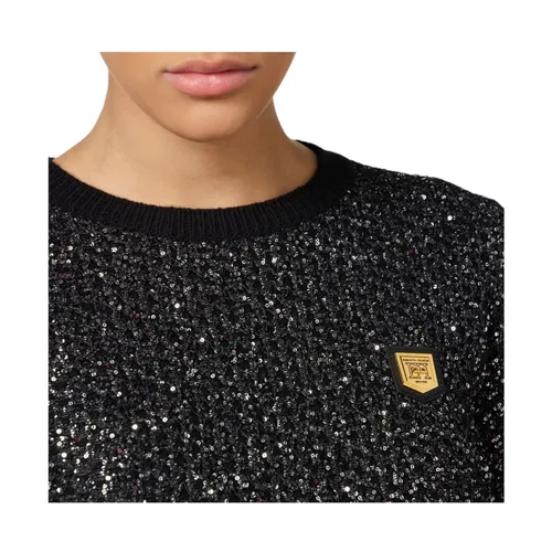 Knitwear > Round-neck Knitwear - - Elisabetta Franchi - Modalova