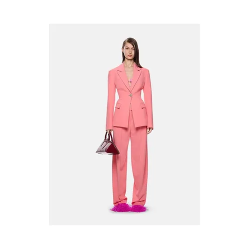 Trousers > Straight Trousers - - The Attico - Modalova