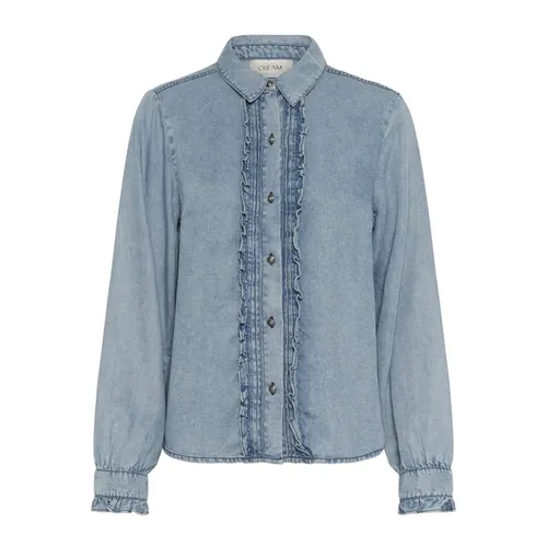 Blouses & Shirts > Shirts - - Cream - Modalova