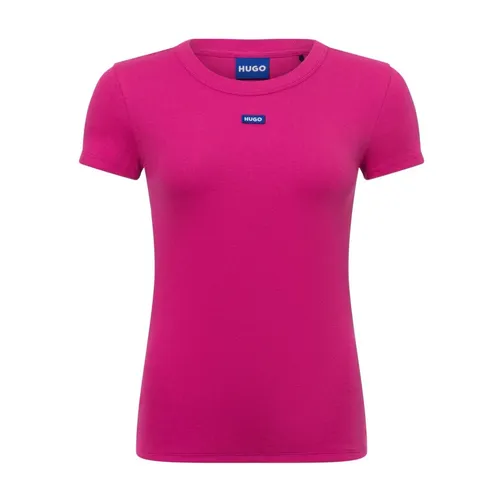 Hugo - Tops > T-Shirts - Pink - Hugo - Modalova