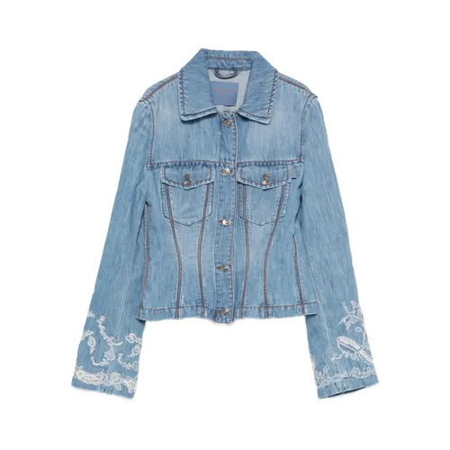 Jackets > Denim Jackets - - Ermanno Scervino - Modalova
