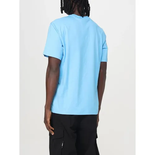 Msgm - Tops > T-Shirts - Blue - Msgm - Modalova