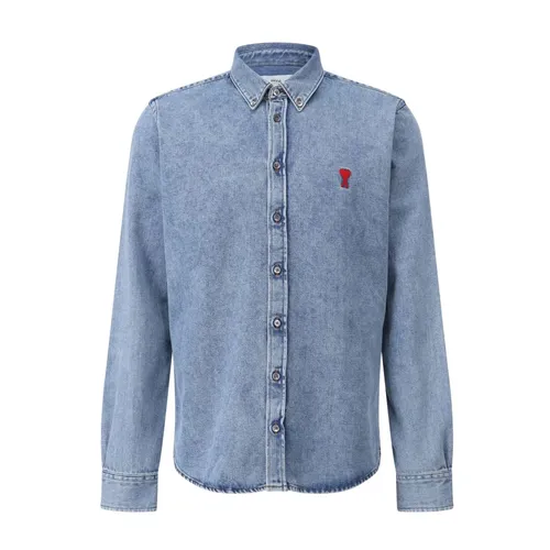 Shirts > Denim Shirts - - Ami Paris - Modalova