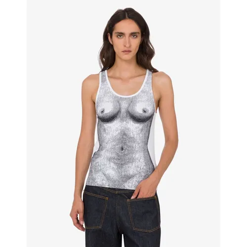 Tops > Sleeveless Tops - - Moschino - Modalova