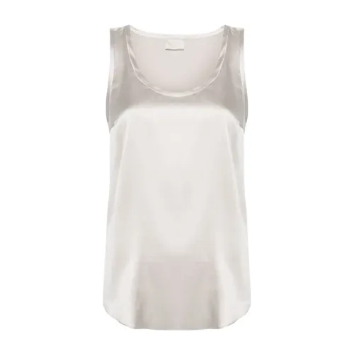 Tops > Sleeveless Tops - - Brunello Cucinelli - Modalova
