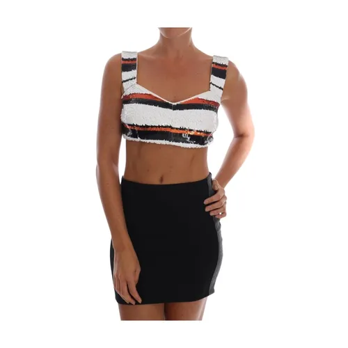 Tops > Sleeveless Tops - - Dolce & Gabbana - Modalova