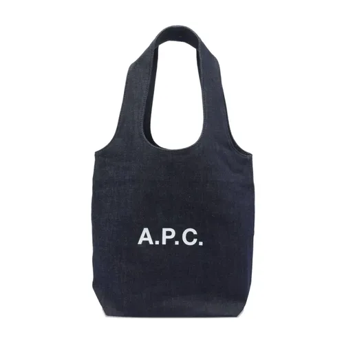 A.p.c. - Bags > Tote Bags - Blue - A.p.c. - Modalova