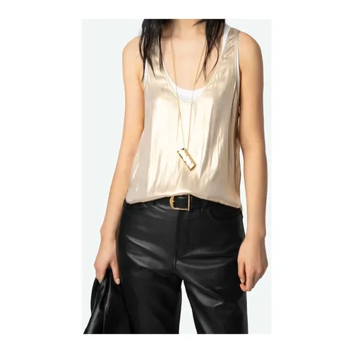 Tops > Sleeveless Tops - - Zadig & Voltaire - Modalova