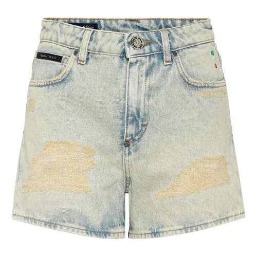 Shorts > Denim Shorts - - Philipp Plein - Modalova