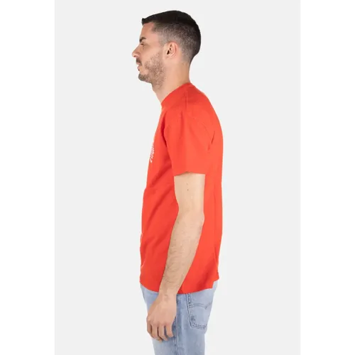 Aspesi - Tops > T-Shirts - Red - Aspesi - Modalova