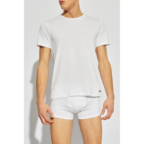 Diesel - Tops > T-Shirts - White - Diesel - Modalova