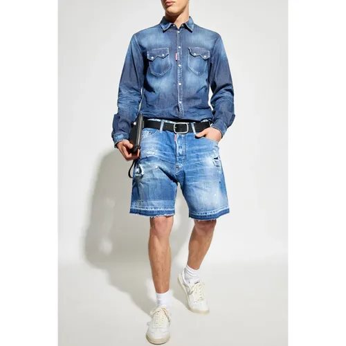 Shirts > Denim Shirts - - Dsquared2 - Modalova