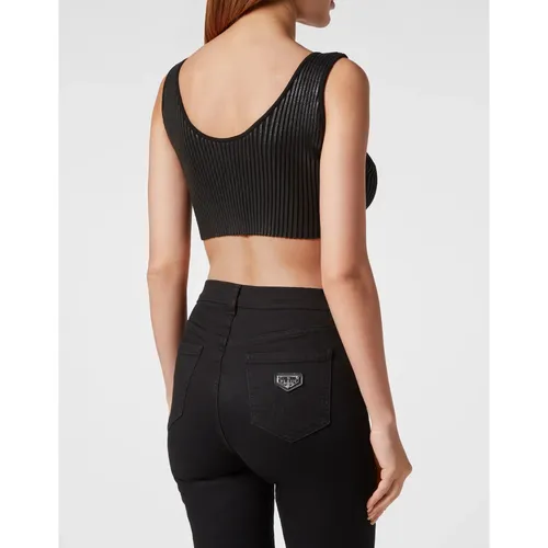 Tops > Sleeveless Tops - - Philipp Plein - Modalova