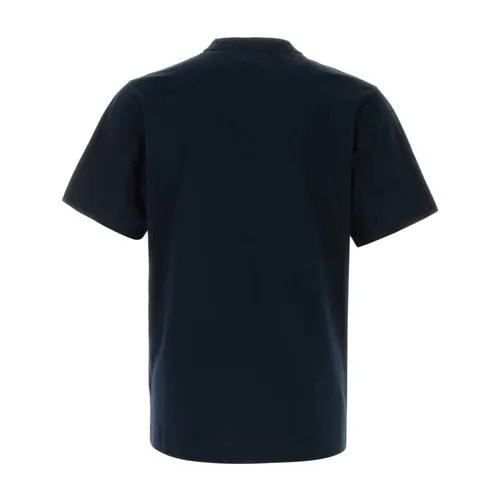 Burberry - Tops > T-Shirts - Blue - Burberry - Modalova