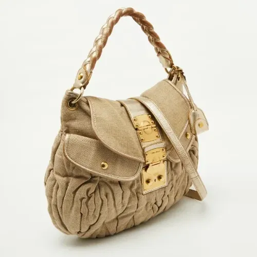 Pre-owned > Pre-owned Bags > Pre-owned Shoulder Bags - - Miu Miu Pre-owned - Modalova