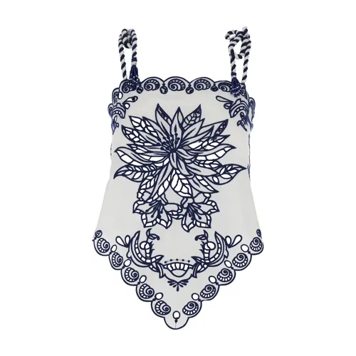 Tops > Sleeveless Tops - - Farm Rio - Modalova