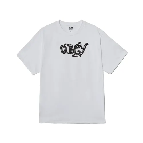 Obey - Tops > T-Shirts - White - Obey - Modalova