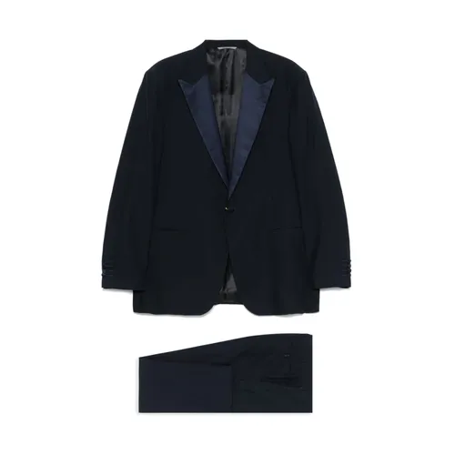 Suits > Suit Sets > Single Breasted Suits - - Canali - Modalova