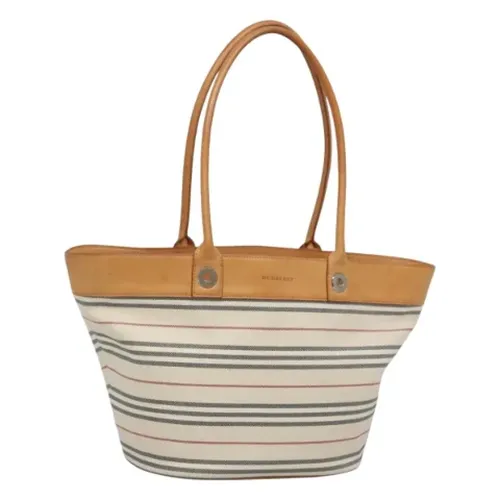 Pre-owned > Pre-owned Bags > Pre-owned Tote Bags - - Burberry Vintage - Modalova