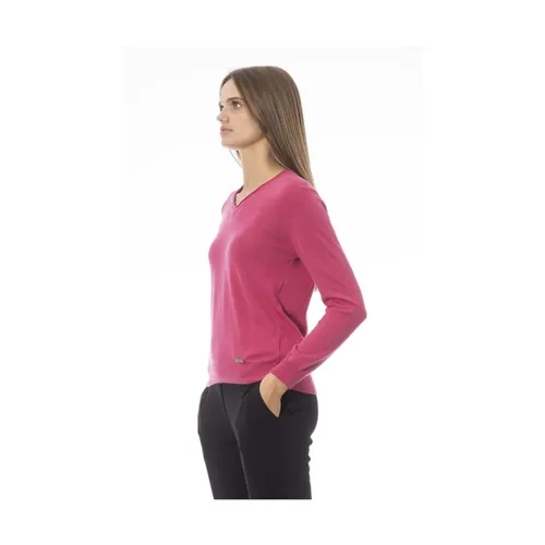 Knitwear > V-neck Knitwear - - Baldinini - Modalova