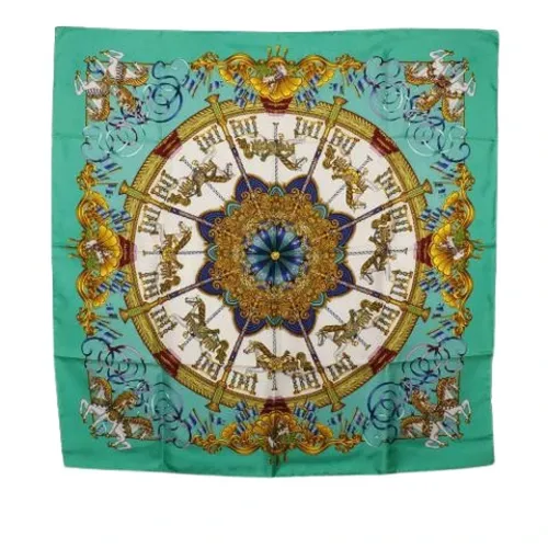 Pre-owned > Pre-owned Accessories > Pre-owned Scarves - - Hermès Vintage - Modalova