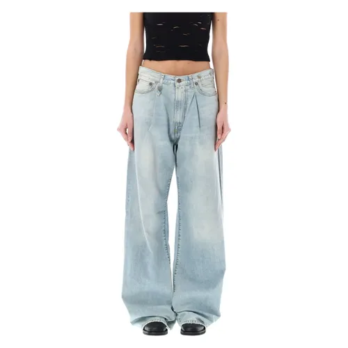 R13 - Jeans > Wide Jeans - Blue - R13 - Modalova