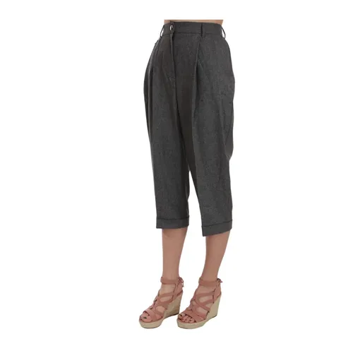 Trousers > Cropped Trousers - - Dolce & Gabbana - Modalova