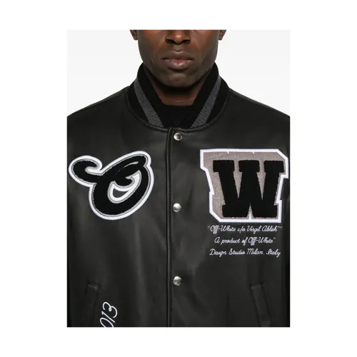Jackets > Bomber Jackets - - Off White - Modalova