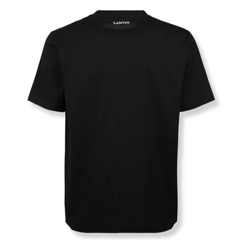 Lanvin - Tops > T-Shirts - Black - Lanvin - Modalova