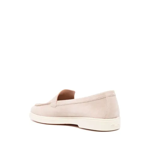 Shoes > Flats > Loafers - - Santoni - Modalova
