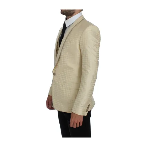 Suits > Formal Blazers - - Dolce & Gabbana - Modalova