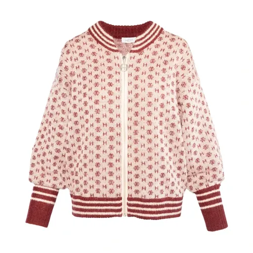 Knitwear > Cardigans - - Hést - Modalova