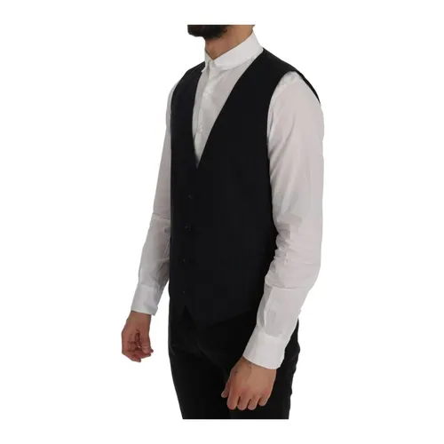 Suits > Suit Vests - - Dolce & Gabbana - Modalova