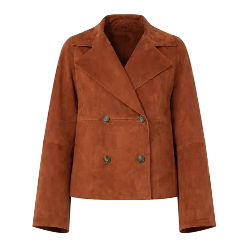 Jackets > Leather Jackets - - Weekend Max Mara - Modalova