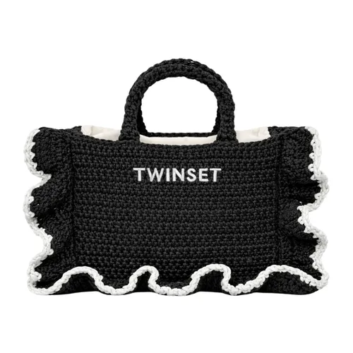 Twinset - Bags > Handbags - Black - Twinset - Modalova