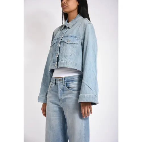 Jackets > Denim Jackets - - Dondup - Modalova