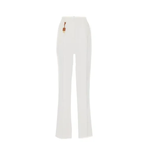 Trousers > Wide Trousers - - Elisabetta Franchi - Modalova