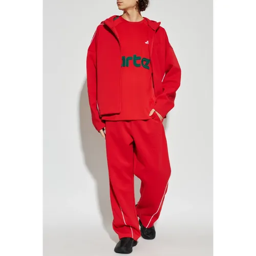 Adidas - Tops > T-Shirts - Red - Adidas - Modalova